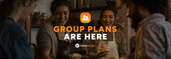 Announcing Group Plans: Share Affordable Helium Mobile Service With The Family You Choose